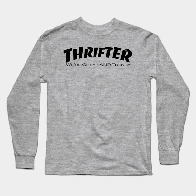 Thrifter Tee Long Sleeve T-Shirt by LilyStump